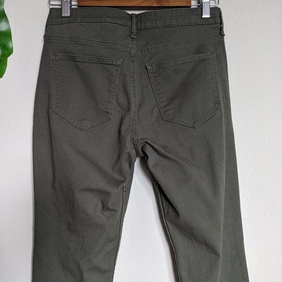Olive green skinny jeans size 27 - Picture 2 of 7